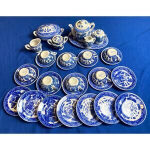 VTG Japanese Mini Tea Mixed Lot Sets Over 30 Pieces Some Marked Occupied Japan